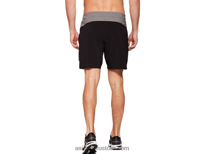 RPVB2055 rendimiento negro Asics short fietro 7in hombre