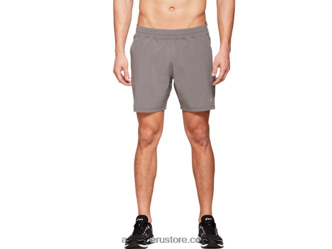 RPVB2057 carbón Asics short fietro 7in hombre
