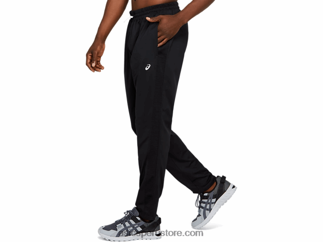 RPVB2061 rendimiento negro Asics Pantalón cónico de polar Thermopolis para hombre