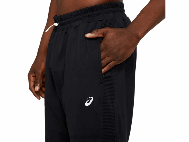 RPVB2061 rendimiento negro Asics Pantalón cónico de polar Thermopolis para hombre