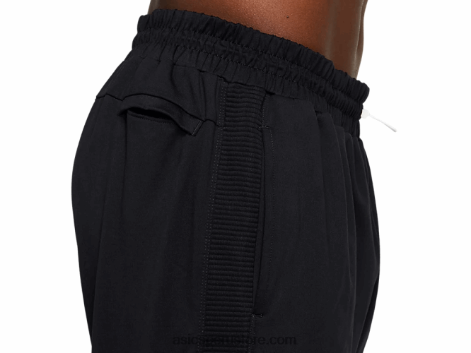 RPVB2061 rendimiento negro Asics Pantalón cónico de polar Thermopolis para hombre