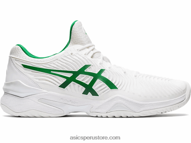 RPVB2063 blanco verde Asics corte ff novak
