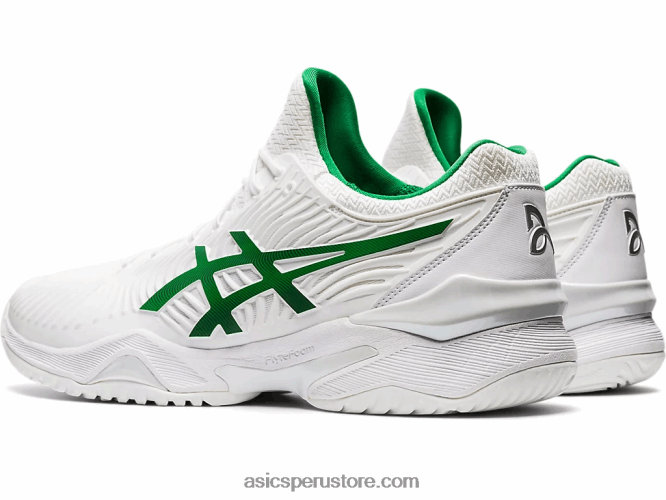 RPVB2063 blanco verde Asics corte ff novak