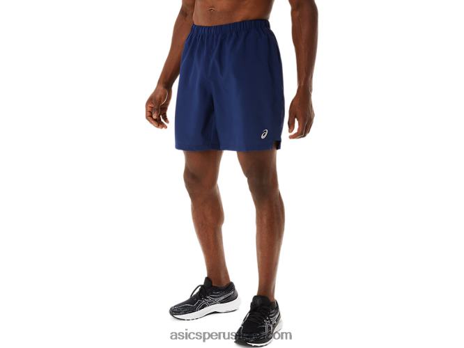 RPVB207 azul índigo Asics pantalones cortos de 7in para hombre