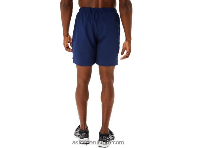 RPVB207 azul índigo Asics pantalones cortos de 7in para hombre