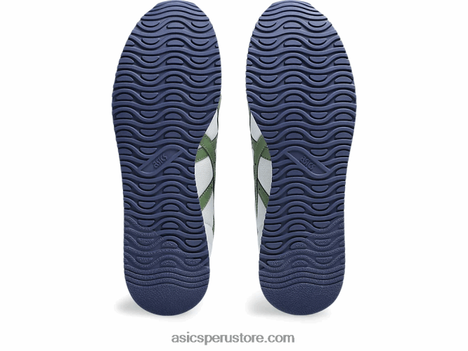 RPVB208 blanco/verde cedro Asics corredor de tigre