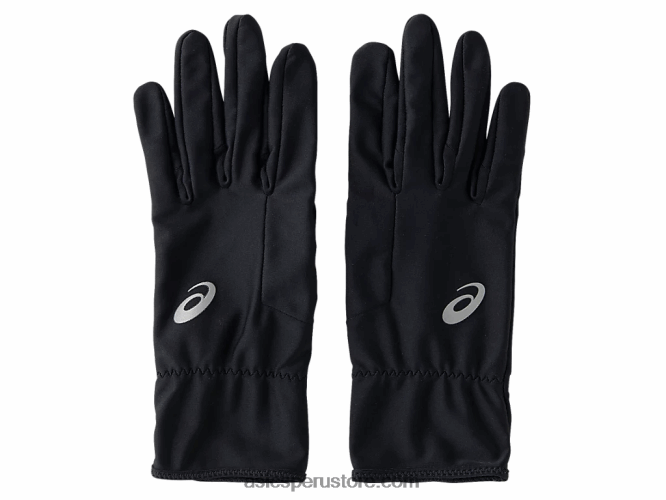 RPVB2094 rendimiento negro Asics guantes para correr