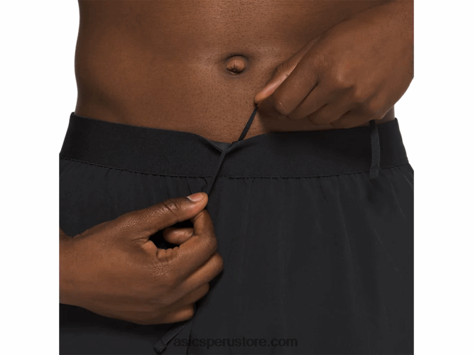 RPVB2099 rendimiento negro Asics carretera hombre 5in short