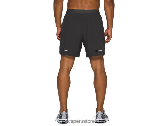 RPVB2101 gris grafito Asics carretera hombre 2-n-1 7in short