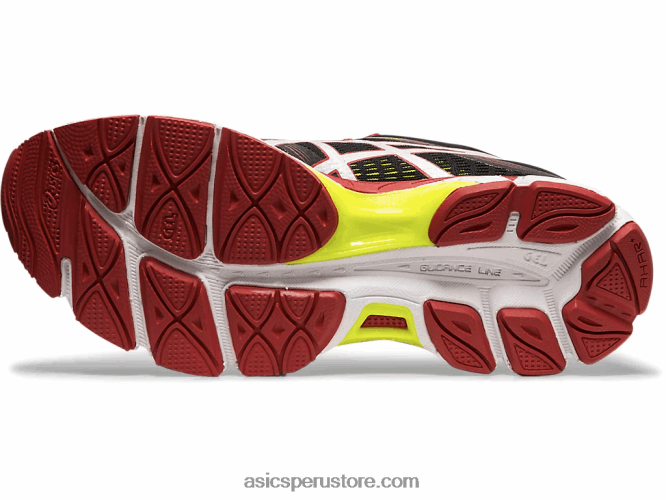 RPVB2103 negro/rojo veloz Asics gel-ziruss 3