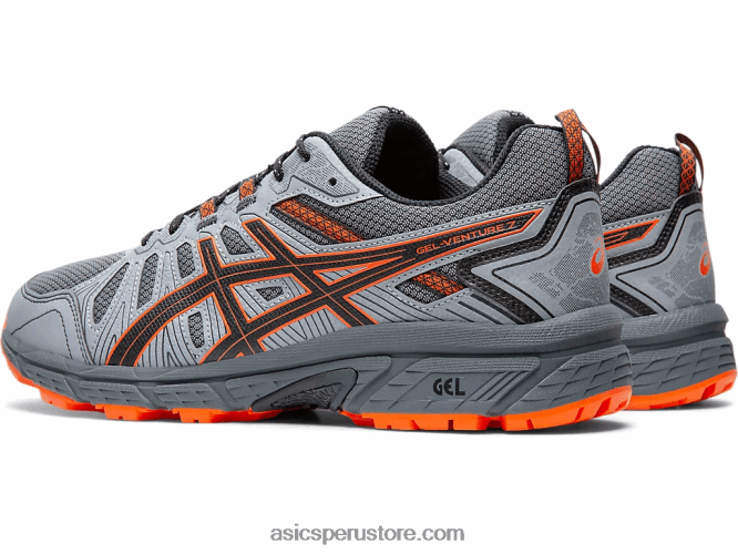 RPVB2110 gris portador/habanero Asics gel-venture 7 extra ancho