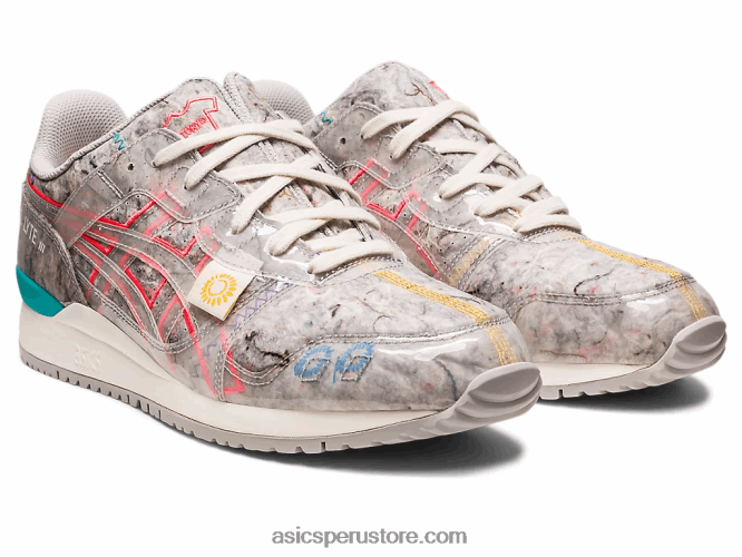 RPVB212 gris ostra/rosa diva Asics gel-lyte iii og fieltro reciclado