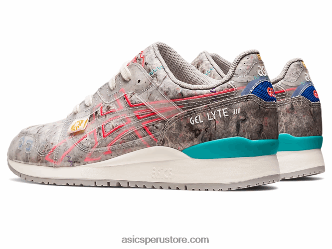 RPVB212 gris ostra/rosa diva Asics gel-lyte iii og fieltro reciclado
