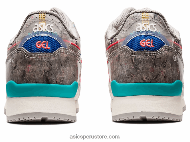 RPVB212 gris ostra/rosa diva Asics gel-lyte iii og fieltro reciclado