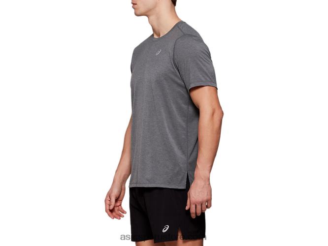 RPVB2122 brezo gris oscuro Asics camiseta de manga corta dorai para hombre