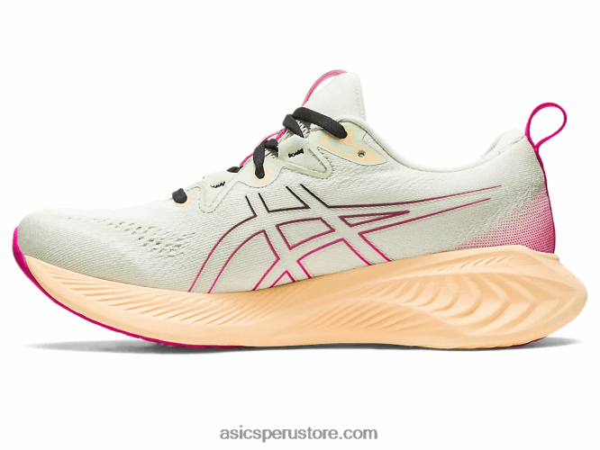 RPVB2135 susurro verde/rosa rave Asics cúmulo de gel 25