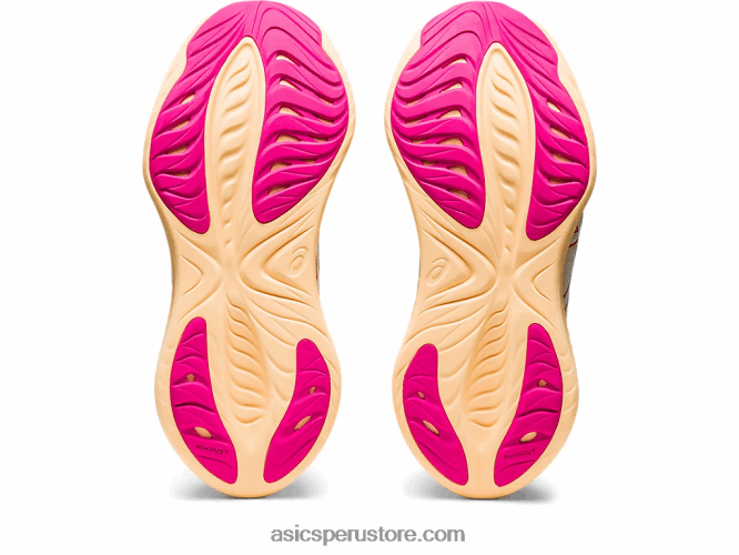 RPVB2135 susurro verde/rosa rave Asics cúmulo de gel 25