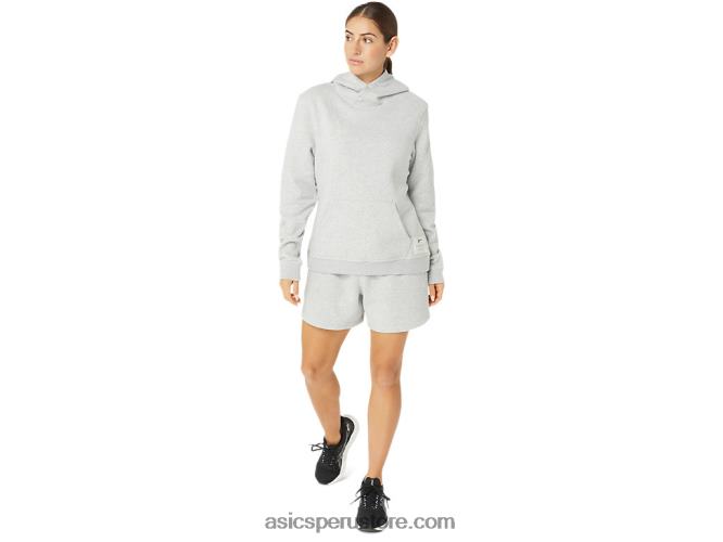 RPVB2151 brezo gris claro Asics short mujer sunday sana polar