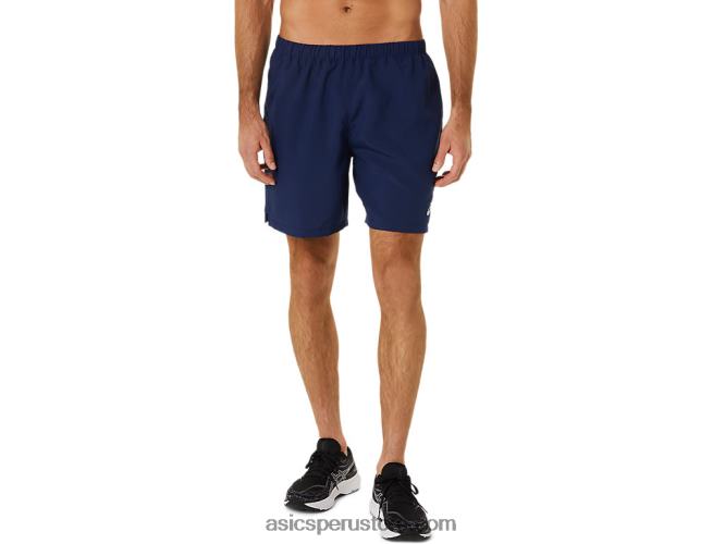 RPVB216 azul índigo Asics pantalones cortos de 9 pulgadas listos para usar para hombres