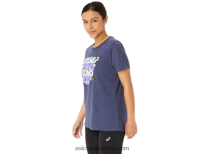 RPVB2163 brezo chaquetón Asics equipo de eslogan monarca femenino