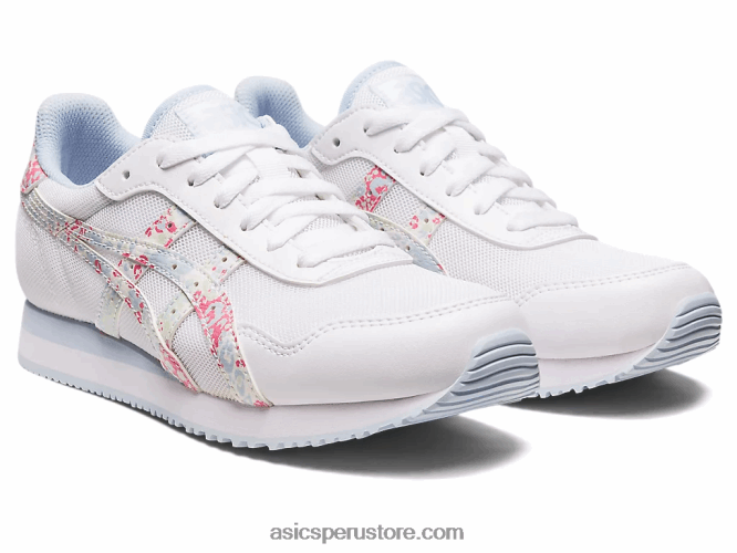 RPVB2164 blanco/papaya Asics corredor de tigre