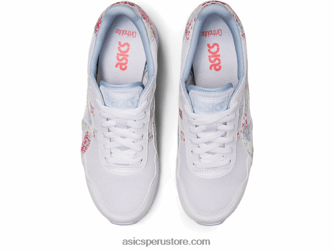 RPVB2164 blanco/papaya Asics corredor de tigre