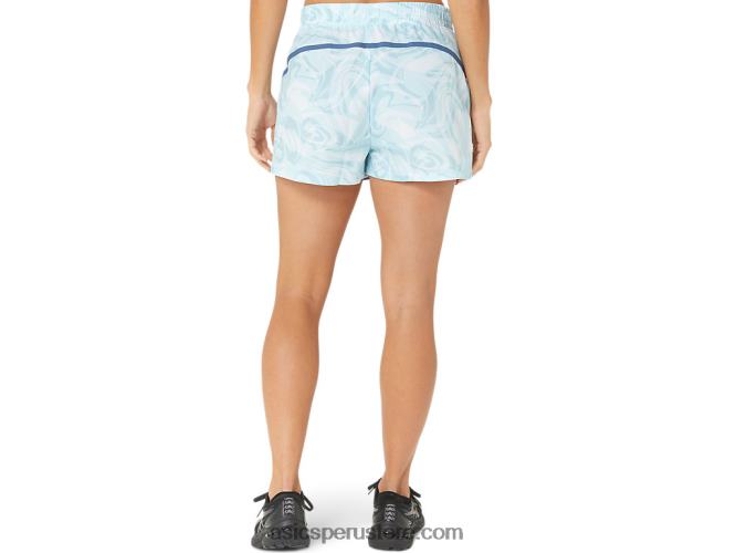 RPVB2167 gota de sumi del cielo Asics pantalón corto 20 pr lyte de 25 pulgadas para mujer