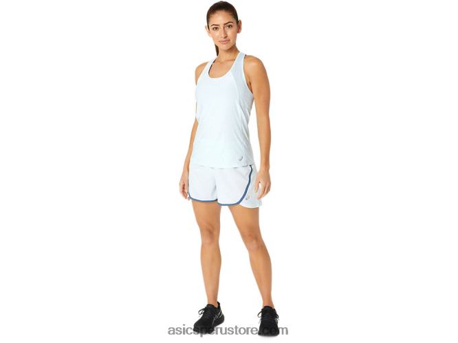 RPVB2169 cielo Asics pantalón corto 20 pr lyte de 4 pulgadas para mujer