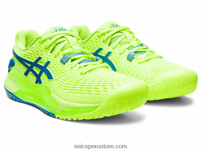 RPVB2170 verde peligro/azul renacido Asics resolución de gel 9