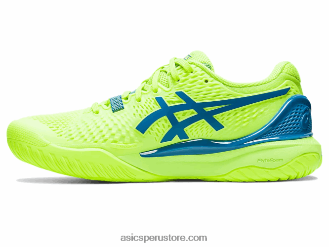 RPVB2170 verde peligro/azul renacido Asics resolución de gel 9