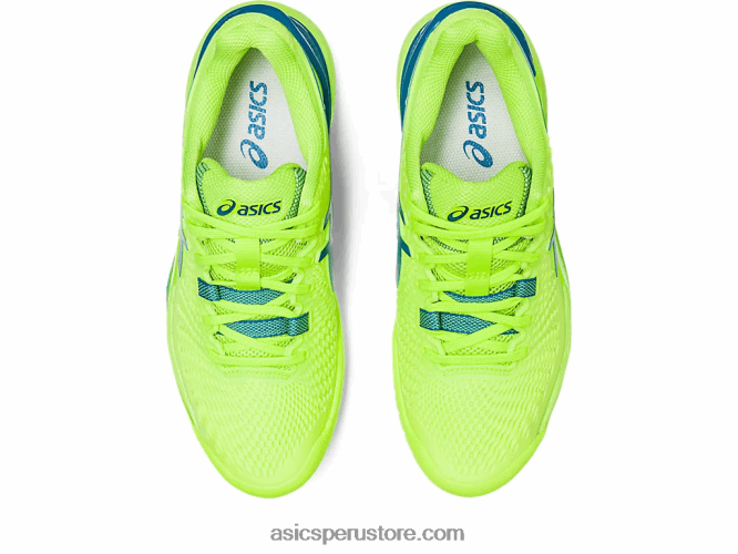 RPVB2170 verde peligro/azul renacido Asics resolución de gel 9
