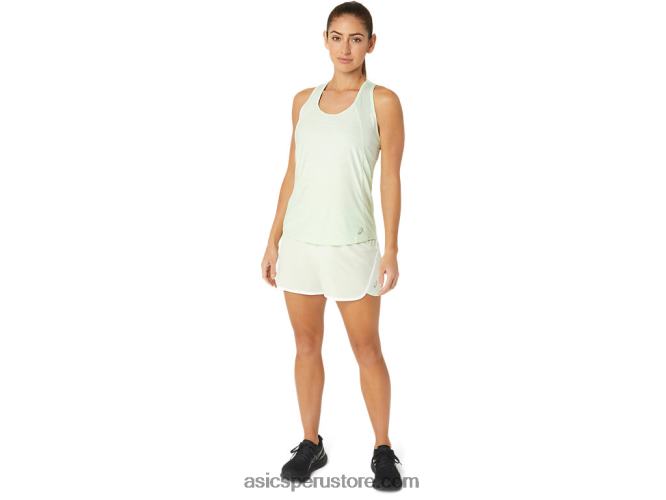 RPVB2172 susurro verde Asics pantalón corto 20 pr lyte de 25 pulgadas para mujer