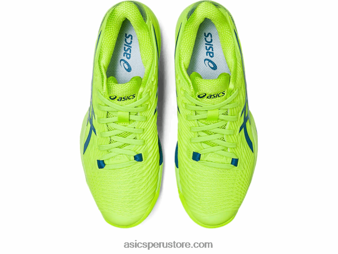 RPVB2174 verde peligro/azul renacido Asics velocidad de solución ff 2