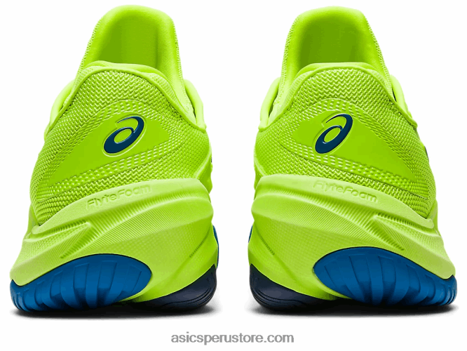 RPVB2177 verde peligro/azul renacido Asics corte ff 3