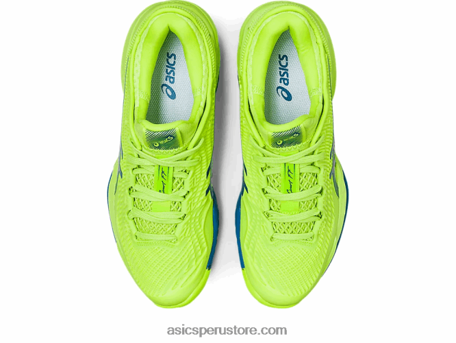 RPVB2177 verde peligro/azul renacido Asics corte ff 3