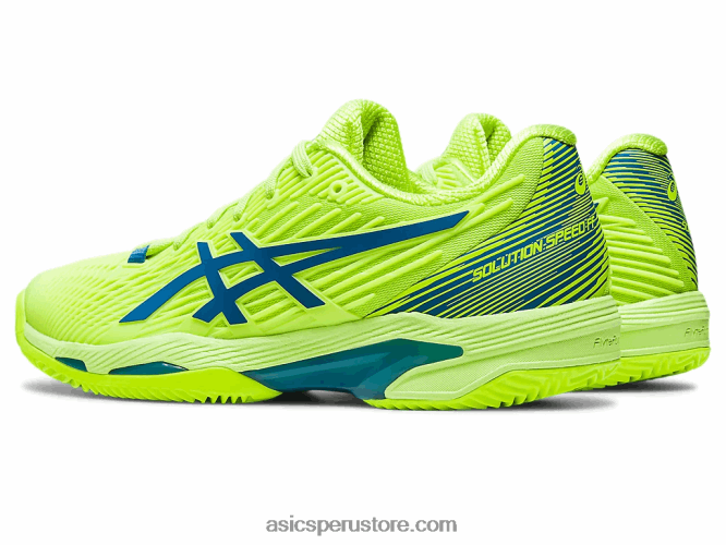 RPVB2179 verde peligro/azul renacido Asics solución velocidad ff 2 arcilla