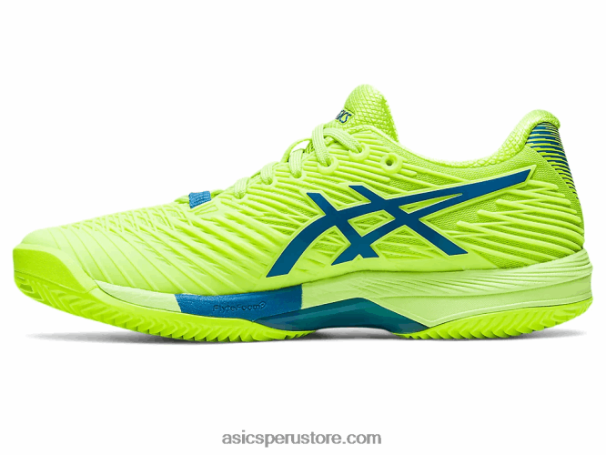 RPVB2179 verde peligro/azul renacido Asics solución velocidad ff 2 arcilla