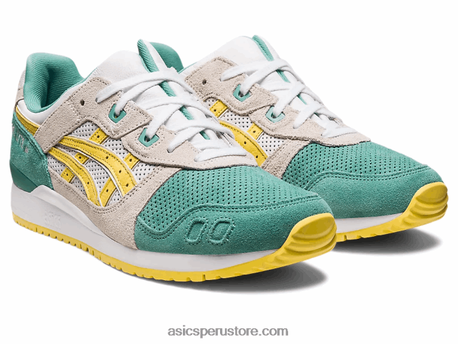RPVB219 crema de salvia/plátano Asics gel-lyte iii og