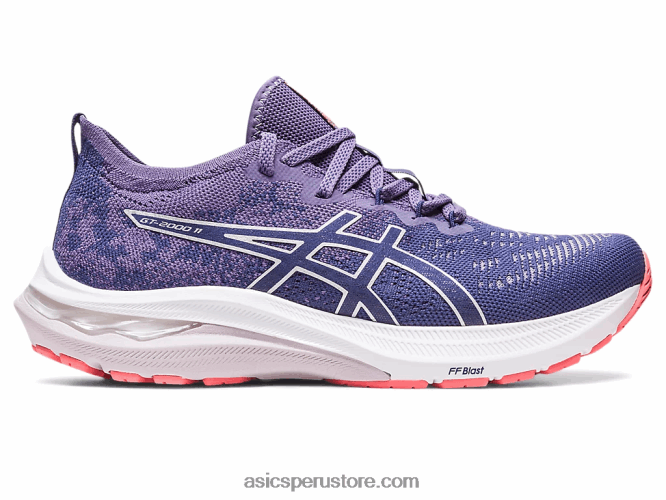 RPVB2197 azul índigo/plata pura Asics gt-2000 11 mk de punto