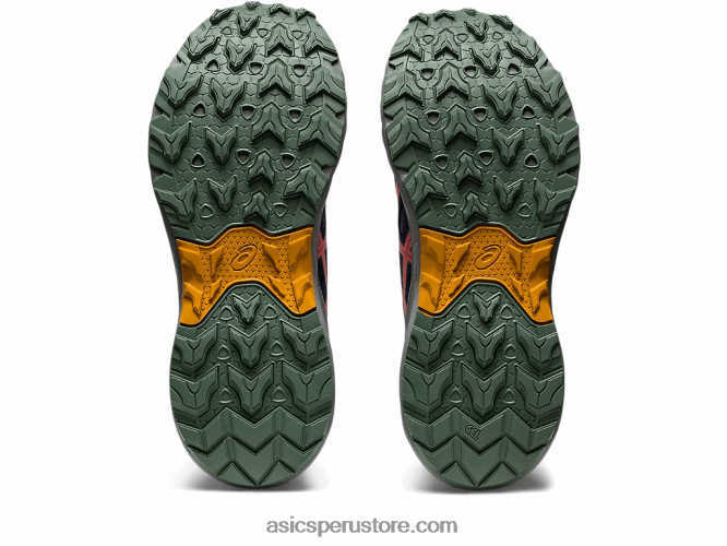 RPVB2205 azul índigo/papaya Asics gel-venture 9 de ancho