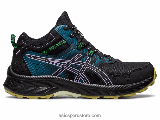RPVB2224 negro/violeta digital Asics gel-venture 9 mt