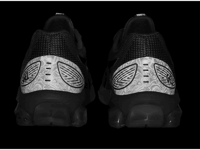 RPVB224 negro/amarillo de seguridad Asics gel-quantum 180 vii