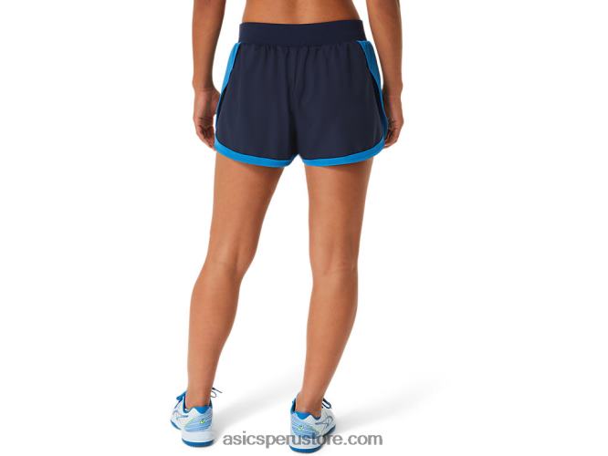 RPVB2240 medianoche/verde peligro Asics pantalón corto de mujer