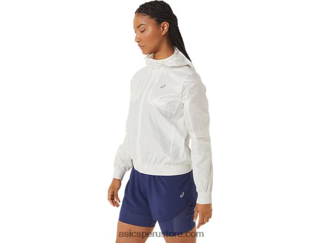 RPVB2243 crema Asics chaqueta de running nagino mujer