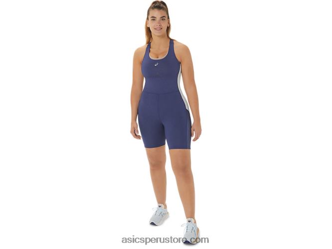 RPVB2246 azul índigo jaspeado/cielo Asics mono nagino run mujer