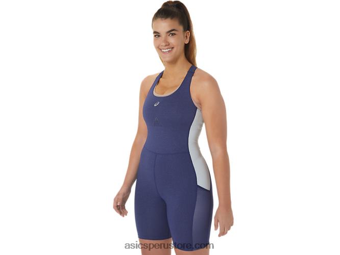 RPVB2246 azul índigo jaspeado/cielo Asics mono nagino run mujer