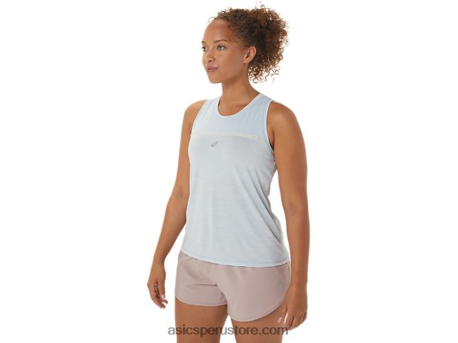 RPVB2247 cielo/crema Asics tanque de carrera femenino