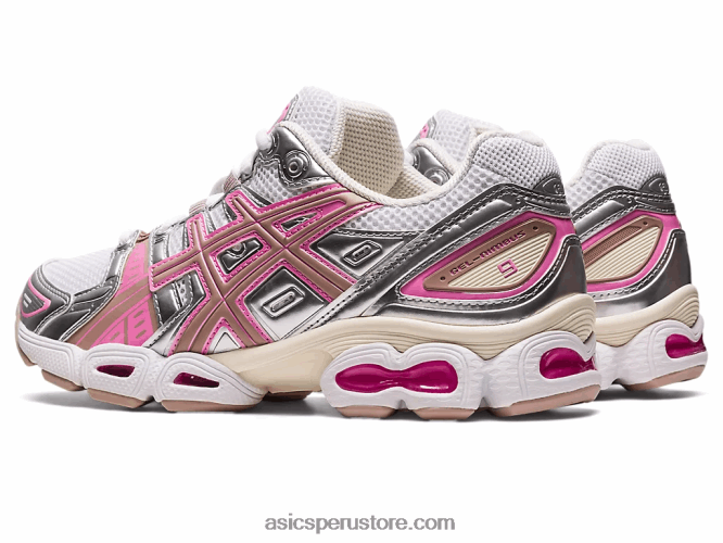 RPVB2255 blanco/plata pura Asics gel-nimbus 9