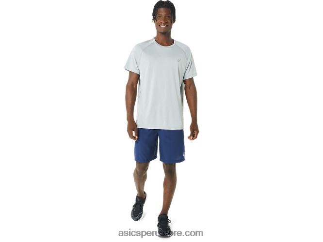 RPVB226 brezo gris claro Asics camiseta de manga corta de lyte confeccionada para hombre
