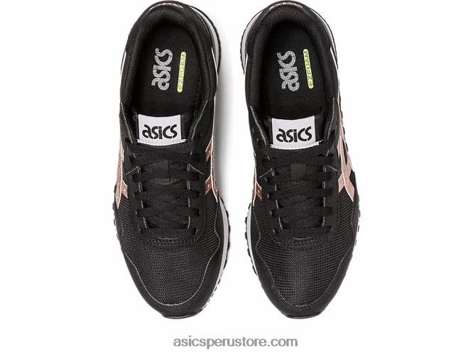 RPVB2290 negro/oro rosa Asics corredor de tigre ii